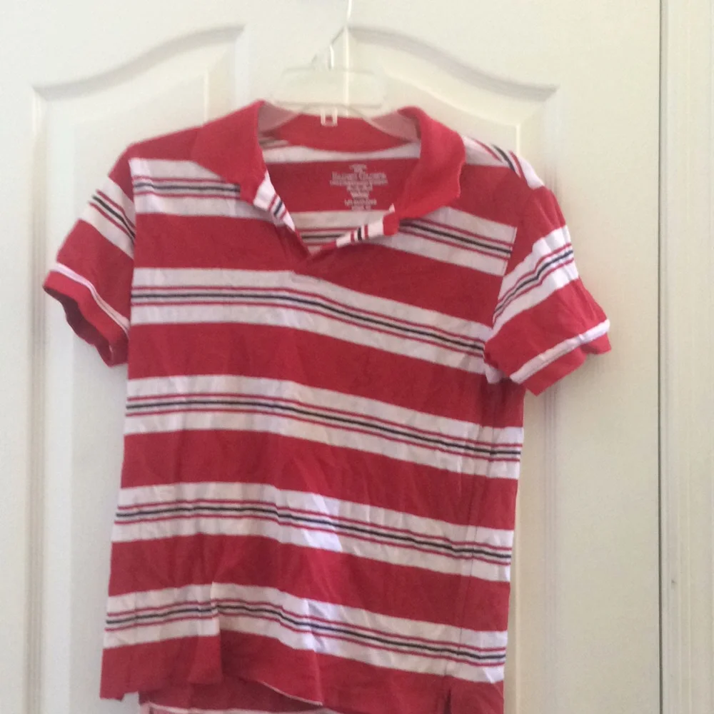 Boys faded glory polo shirt large 10/12